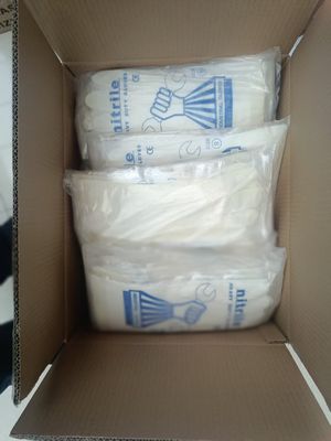 33 सेमी लंबाई नाइट्राइल डिशवॉशिंग दस्ताने भारी शुल्क टिकाऊ लचीला दस्ताने गहन डिशवॉशिंग संचालन के लिए उपयुक्त