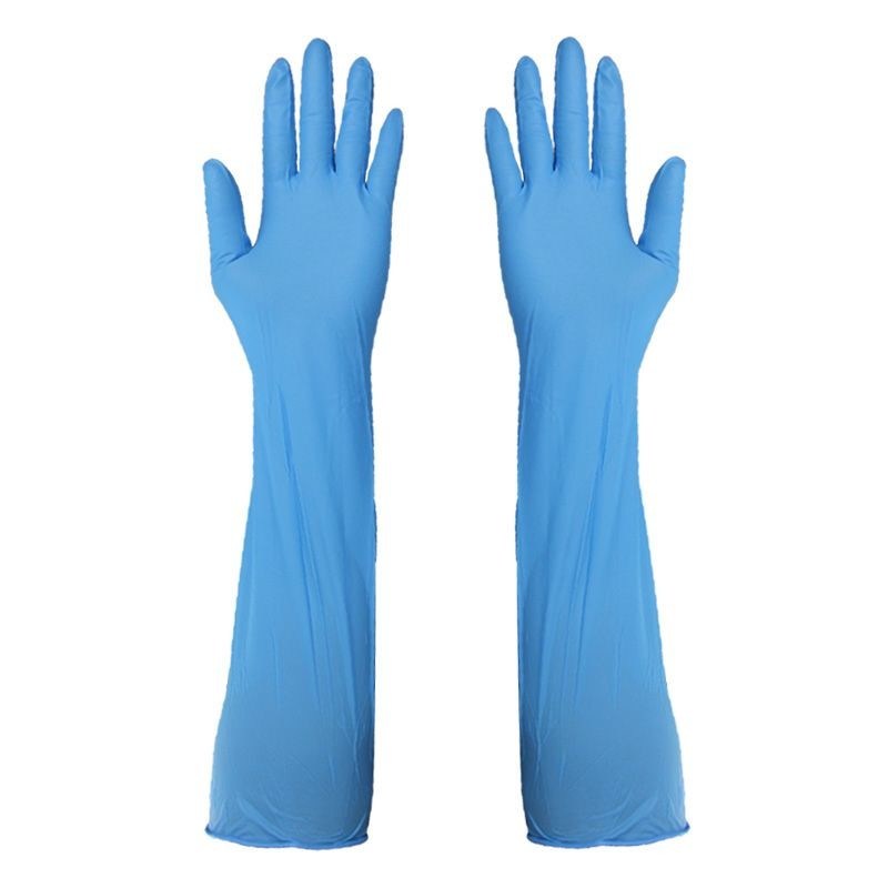 Glove Disposable Nitrile Glove 50pcs bag EN455 Safety Standard Chemical Resistant Textured Fingertips Examination Gloves